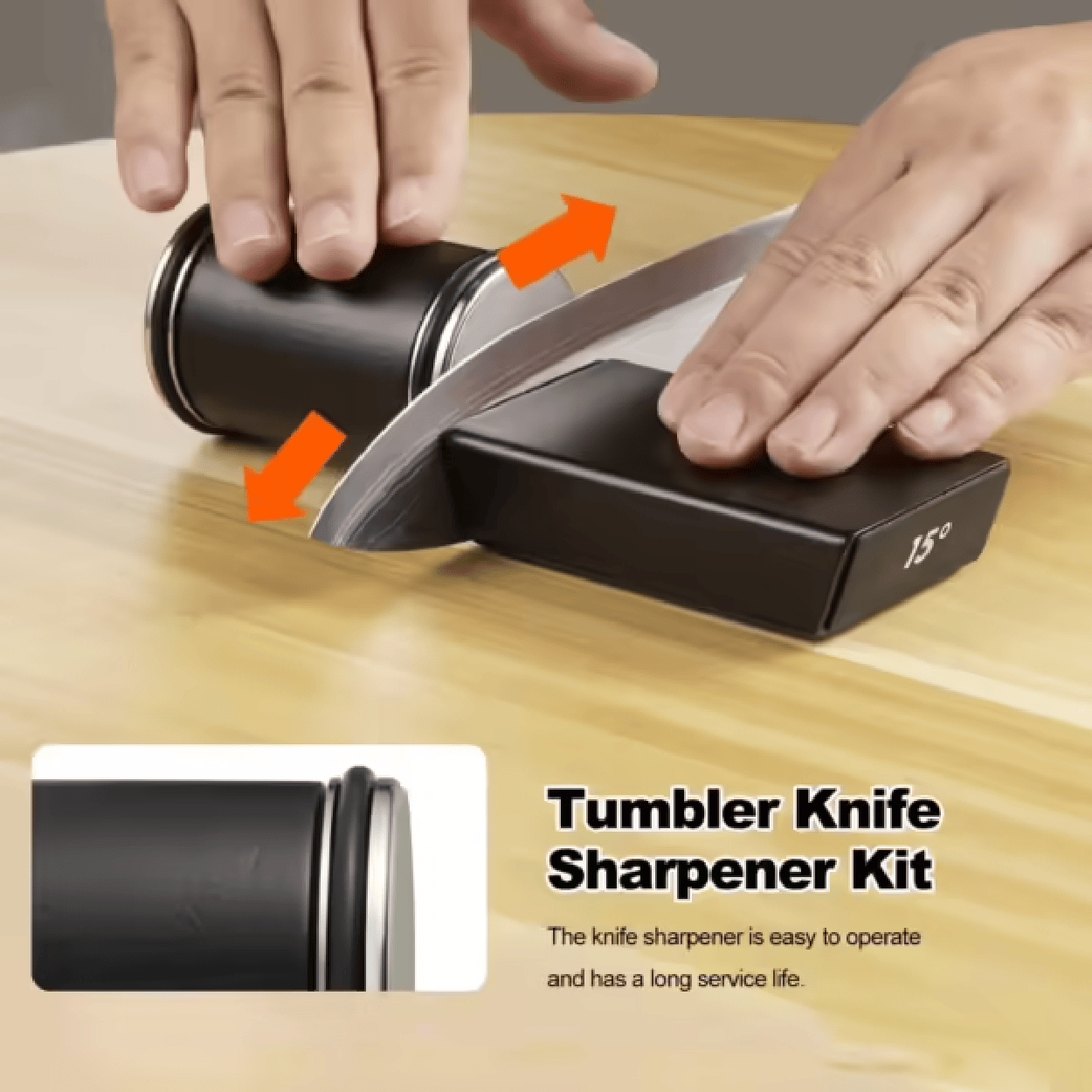 š„Ultimate Sharp Rolling Knife Sharpener ā Hot Sale 50% Off