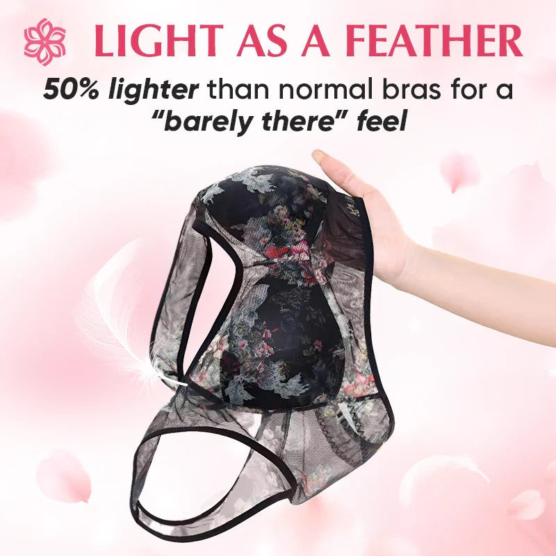ElleBloom - Lace Buttonless Comfortable Bra - Last Day Sale 50% OFF