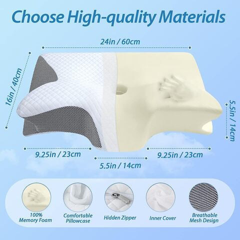 #1 Rated Premium Relief Pillow | OrthoPillow