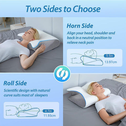 #1 Rated Premium Relief Pillow | OrthoPillow