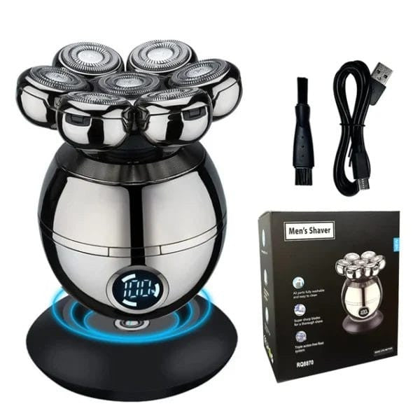 AirShave7 | 5 In 1 Wireless Head Shaver | Close, Comfortable Shave in Less than 2 Minutes