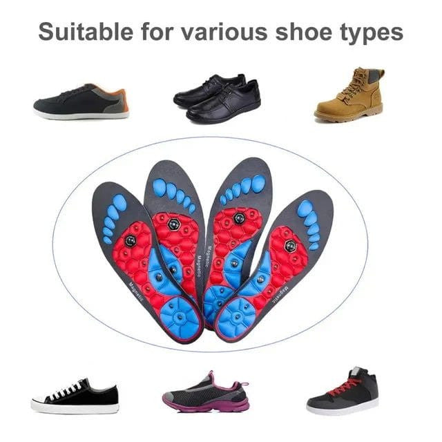 Magnetic Acupressure Insoles for Effective Pain Relief