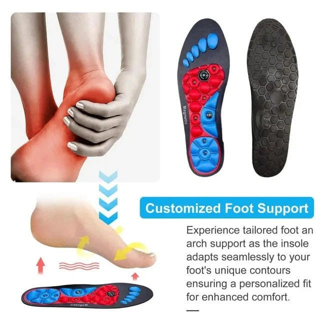 Magnetic Acupressure Insoles for Effective Pain Relief
