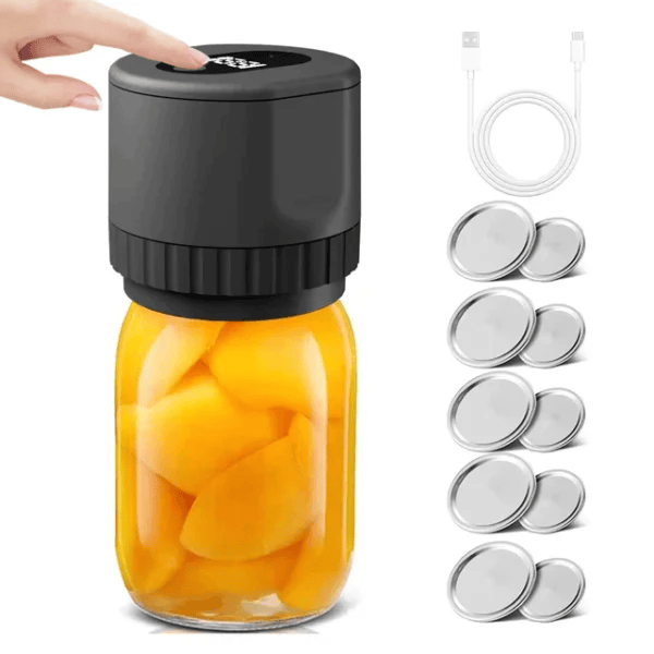 Mason Jar Vacuum Sealer – Flash Sales 70% OFF