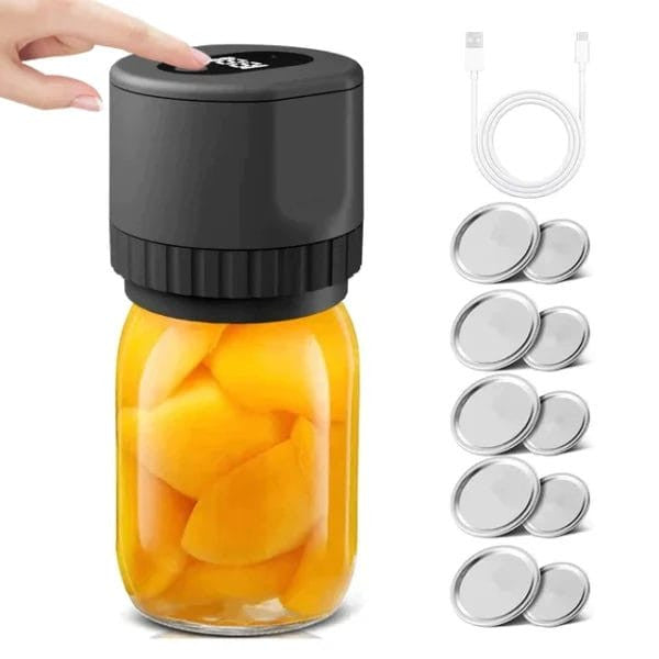 Mason Jar Vacuum Sealer – Flash Sales 70% OFF