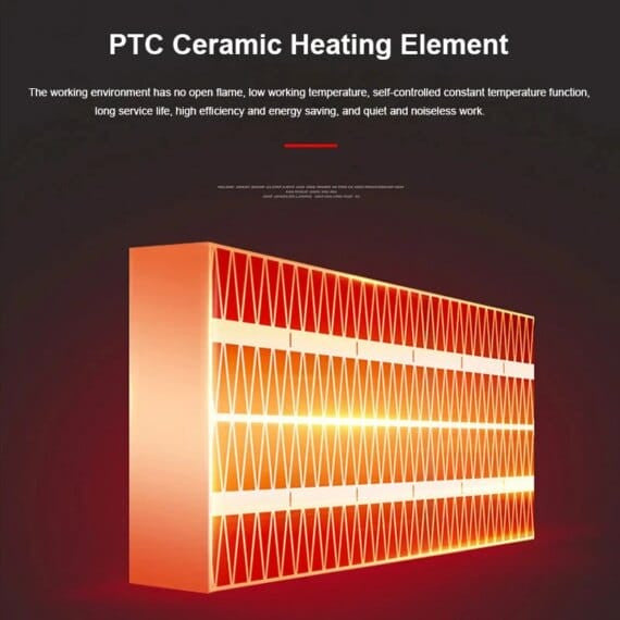 Mega Heater | Portable Electric Space Heater | Compact Comfort
