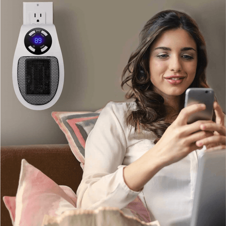 Mega Heater | Portable Electric Space Heater | Compact Comfort