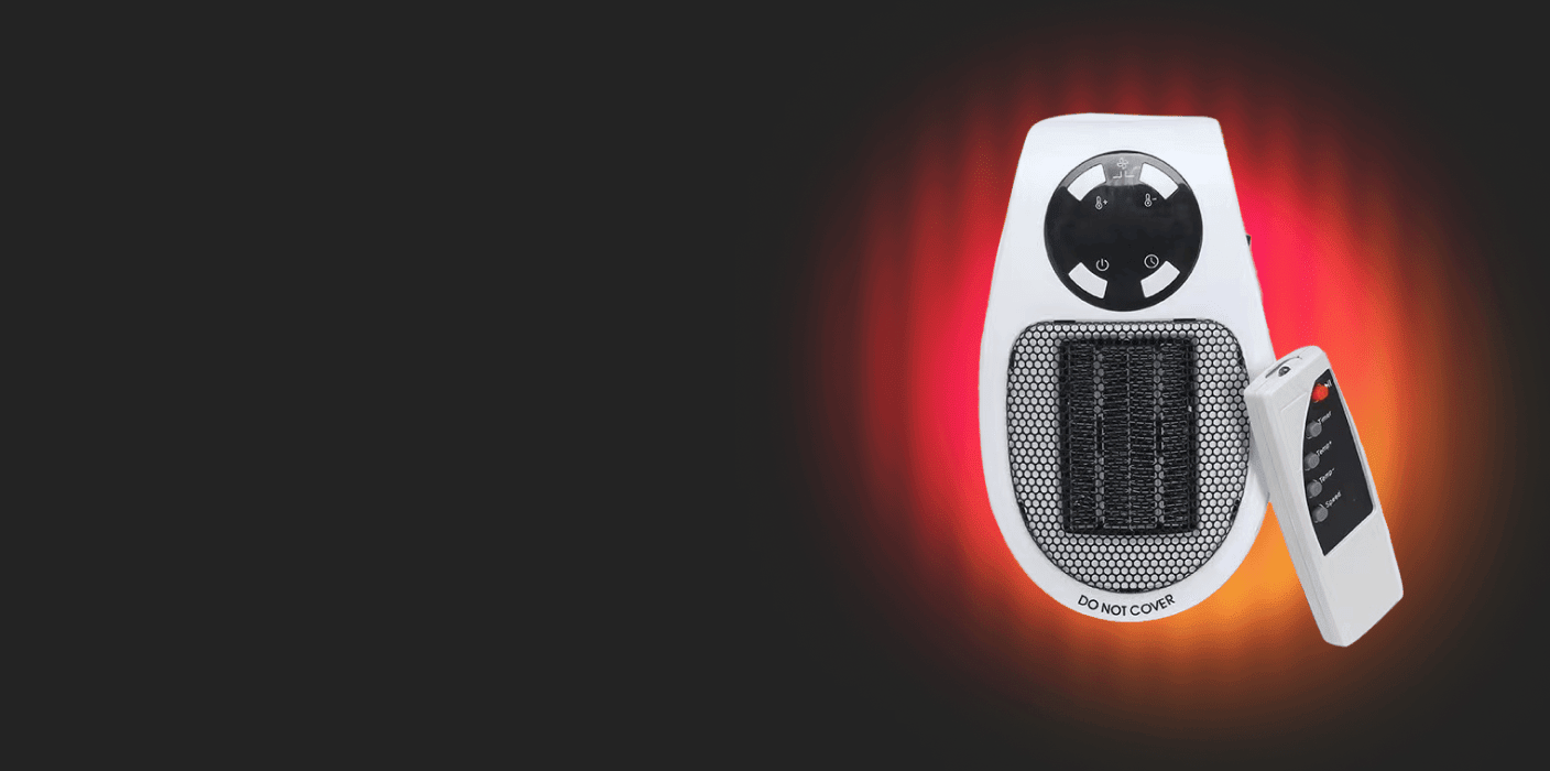 Mega Heater | Portable Electric Space Heater | Compact Comfort