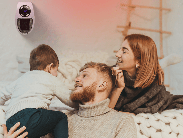 Mega Heater | Portable Electric Space Heater | Compact Comfort