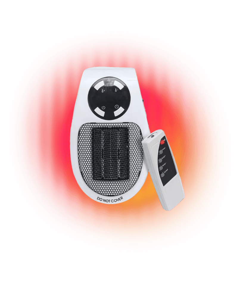 Mega Heater | Portable Electric Space Heater | Compact Comfort