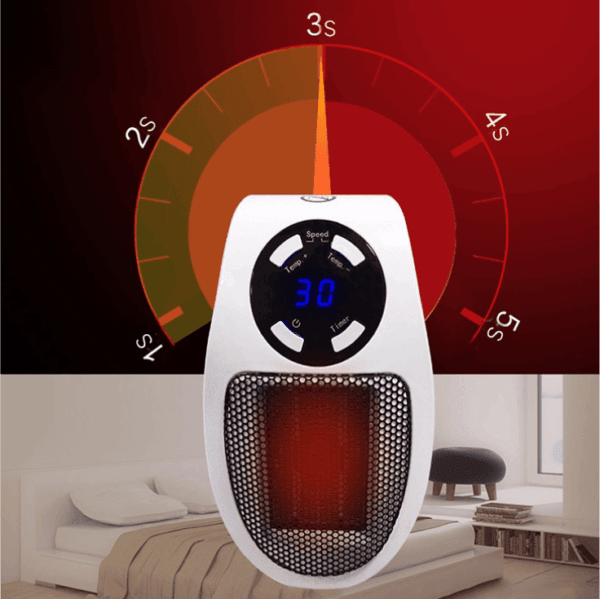 Mega Heater | Portable Electric Space Heater | Compact Comfort