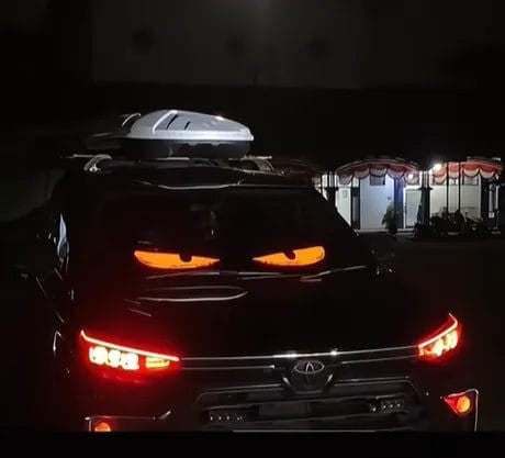 Car Dynamic LED Smart Colorful Eye Lamp Soft Screen - Hot Sale 50% Off