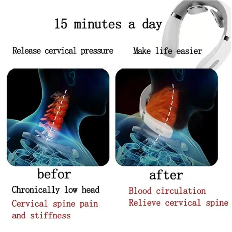 Portable Neck Massager | Ultimate Relief for Chronic Neck Pain