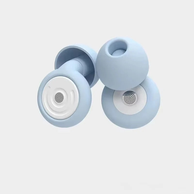 Sleep Soundly Through The Night With BudSnuji Silicone Earplugs