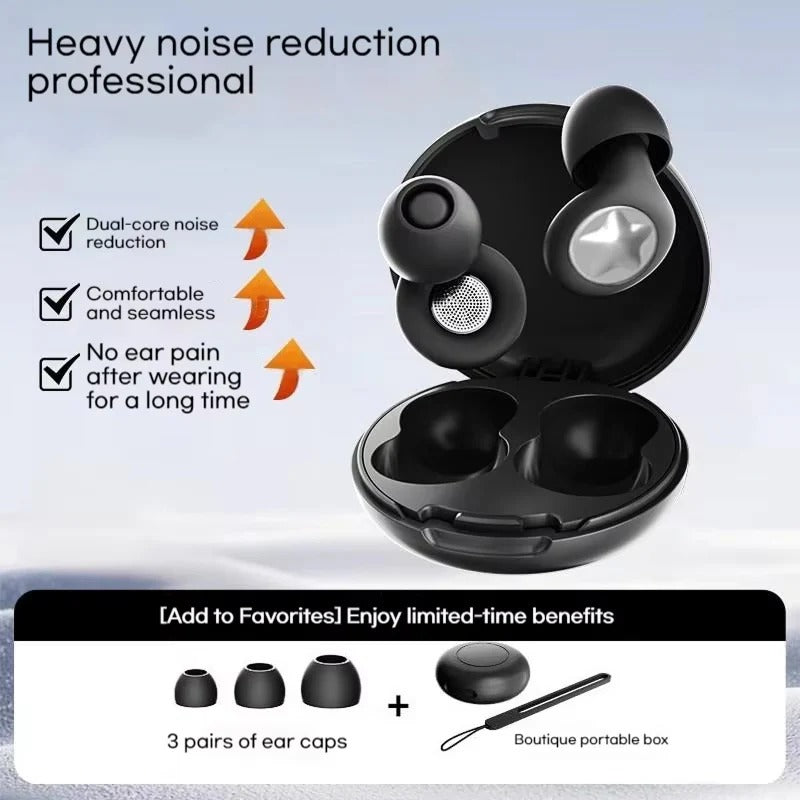 Sleep Soundly Through The Night With BudSnuji Silicone Earplugs