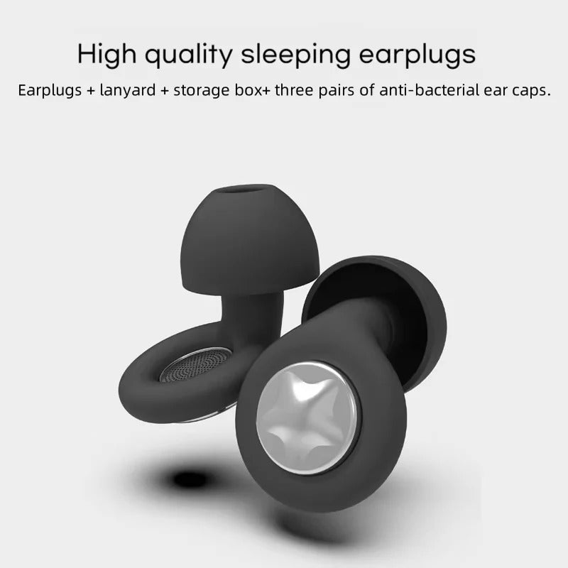 Sleep Soundly Through The Night With BudSnuji Silicone Earplugs