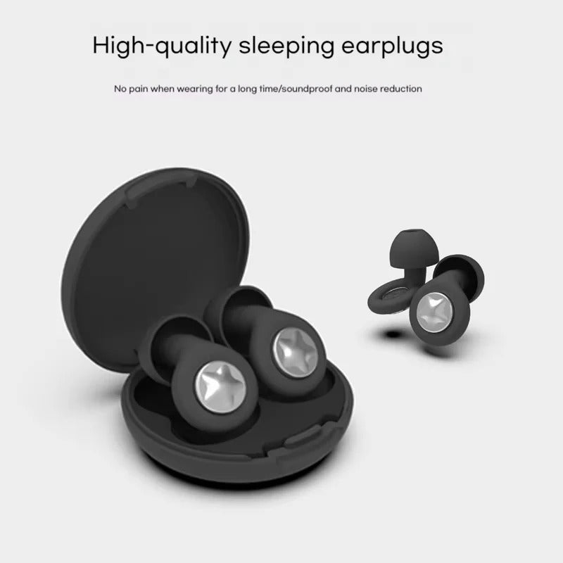 Sleep Soundly Through The Night With BudSnuji Silicone Earplugs