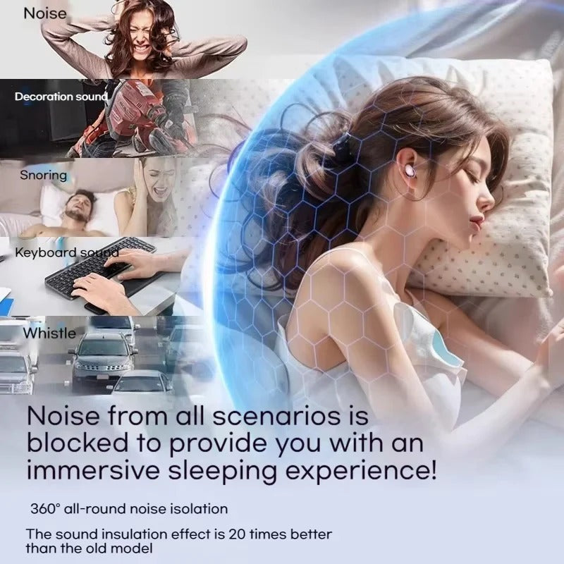 Sleep Soundly Through The Night With BudSnuji Silicone Earplugs