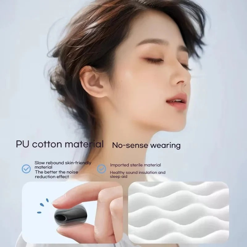 Sleep Soundly Through The Night With BudSnuji Silicone Earplugs