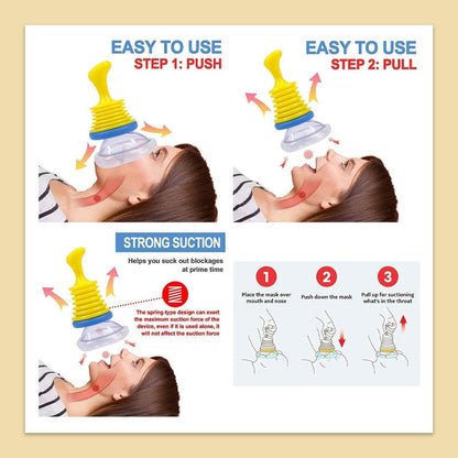 Choking Rescue Device For Children And Adults