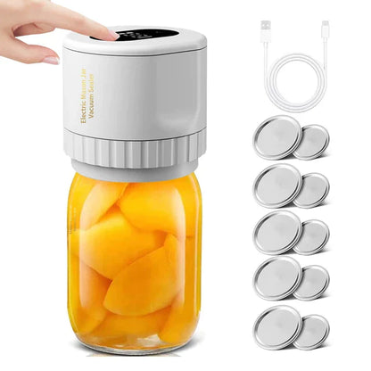 Mason Jar Vacuum Sealer – Flash Sales 70% OFF
