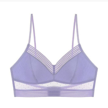 Starry Bra - Low Back Wireless Lifting Lace Bra
