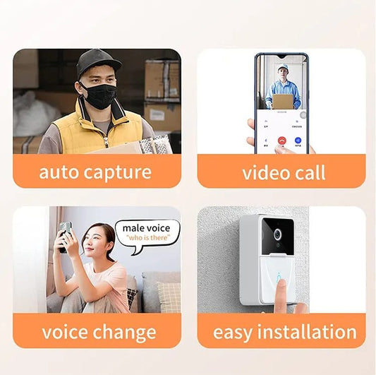Smart Wifi Wireless Security Doorbell Camera