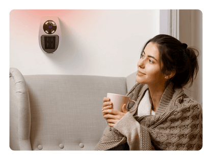 Mega Heater | Portable Electric Space Heater | Compact Comfort