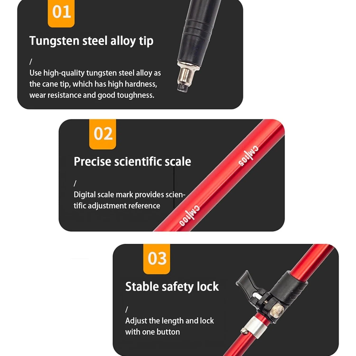 Professional-Grade Umio Collapsible Poles